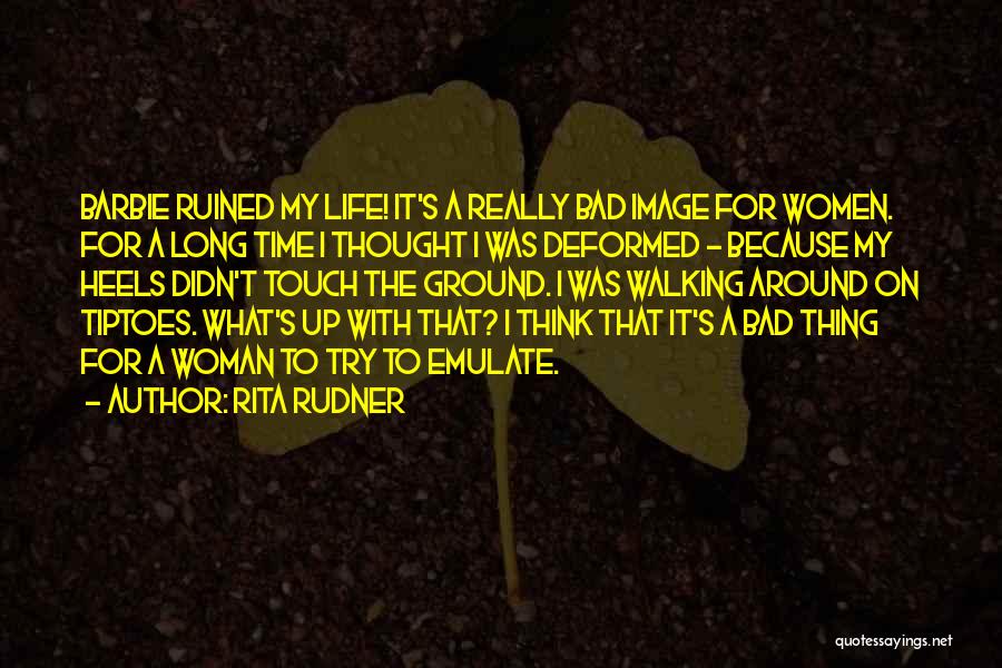 Woman With Heels Quotes By Rita Rudner