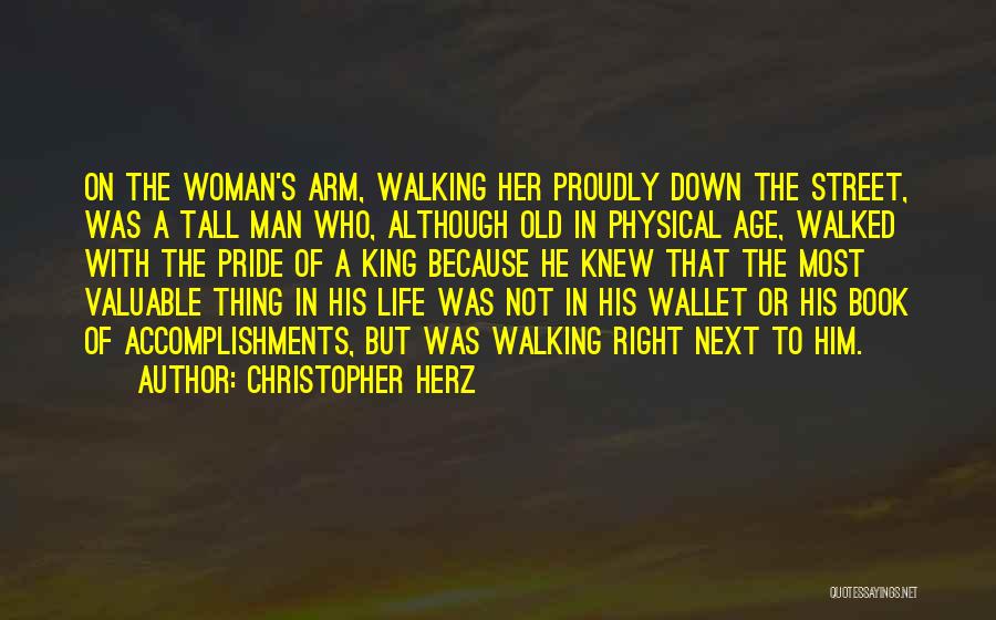 Woman With Pride Quotes By Christopher Herz