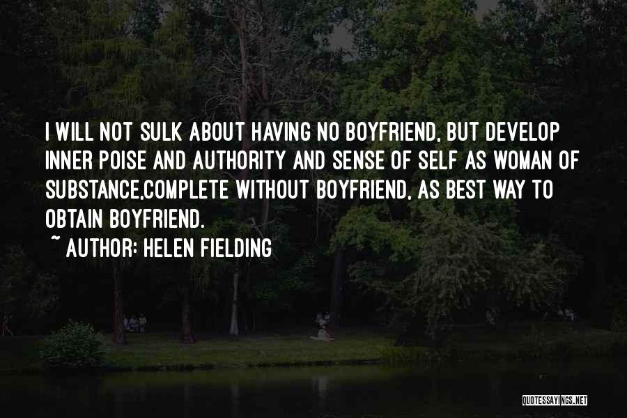 Woman With Substance Quotes By Helen Fielding