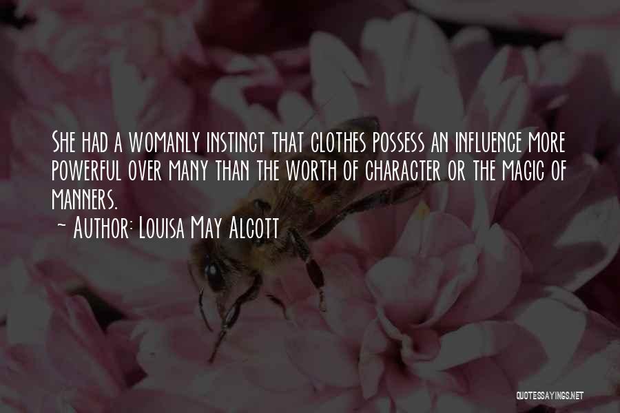 Womanly Quotes By Louisa May Alcott