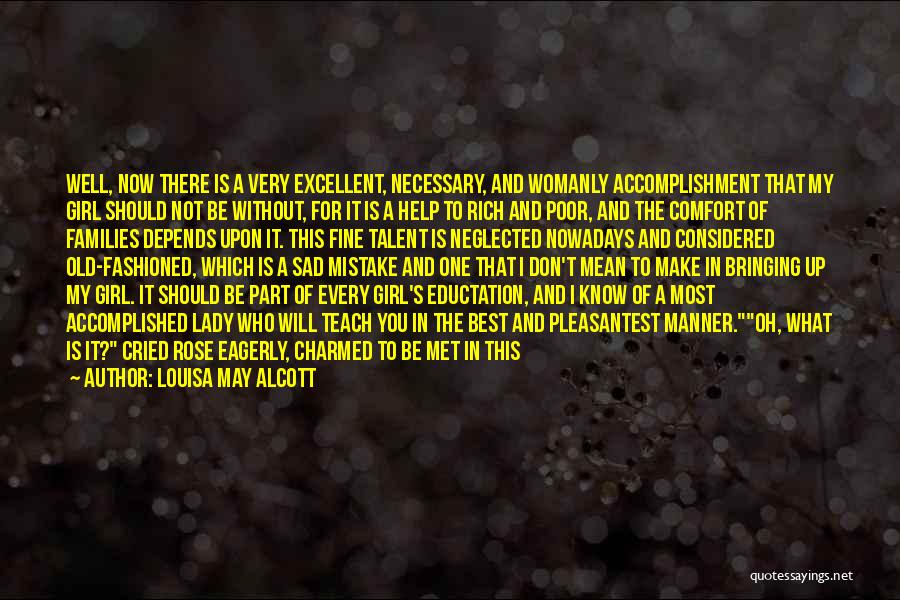 Womanly Quotes By Louisa May Alcott