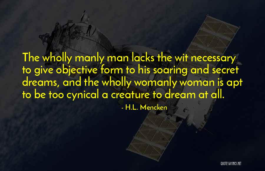 Womanly Woman Quotes By H.L. Mencken Womanly Woman Quotes By H.L. Mencken