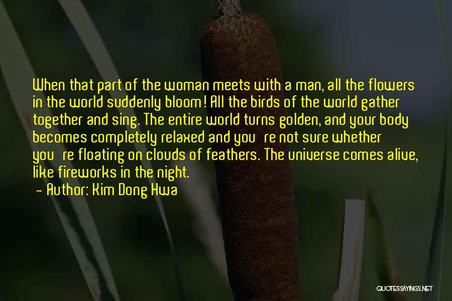 Woman's Body Love Quotes By Kim Dong Hwa
