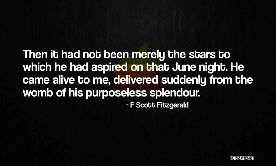 Womb Of Night Quotes By F Scott Fitzgerald Womb Of Night Quotes By F Scott Fitzgerald