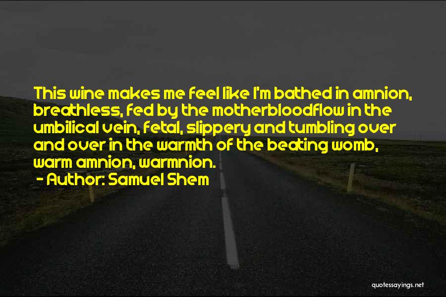 Womb Quotes By Samuel Shem
