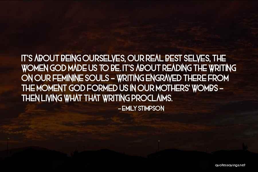 Wombs Quotes By Emily Stimpson Wombs Quotes By Emily Stimpson