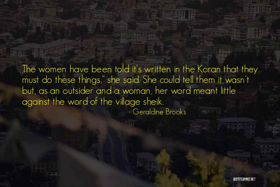 Women And The Word Quotes By Geraldine Brooks Women And The Word Quotes By Geraldine Brooks
