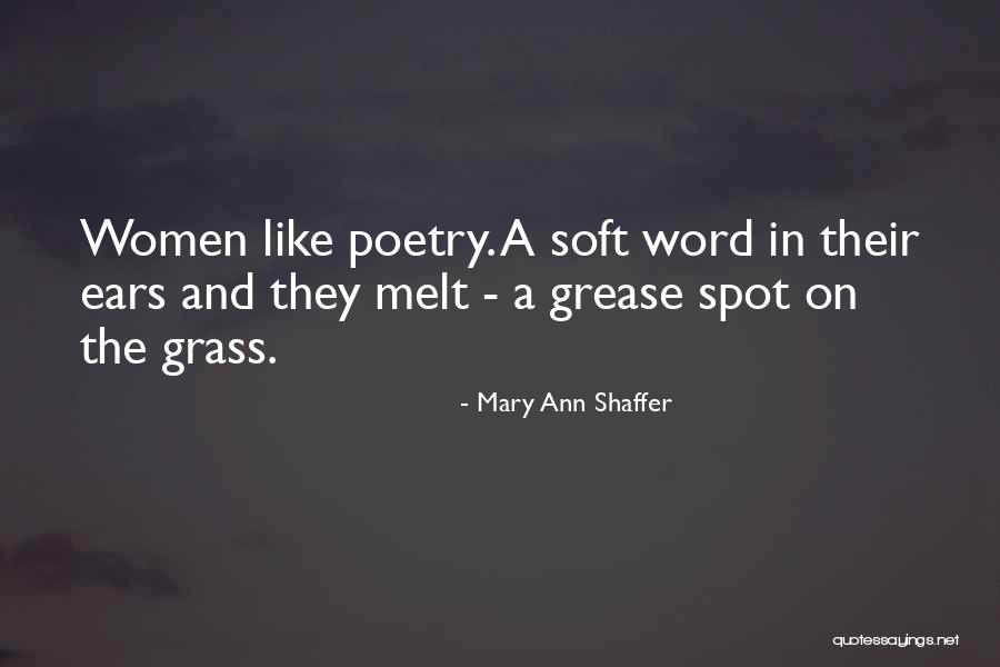 Women And The Word Quotes By Mary Ann Shaffer Women And The Word Quotes By Mary Ann Shaffer