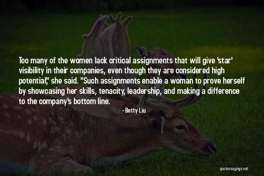 Women And Visibility Quotes By Betty Liu Women And Visibility Quotes By Betty Liu
