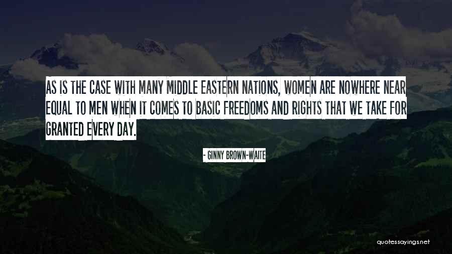 Women Are Equal Quotes By Ginny Brown-Waite Women Are Equal Quotes By Ginny Brown-Waite