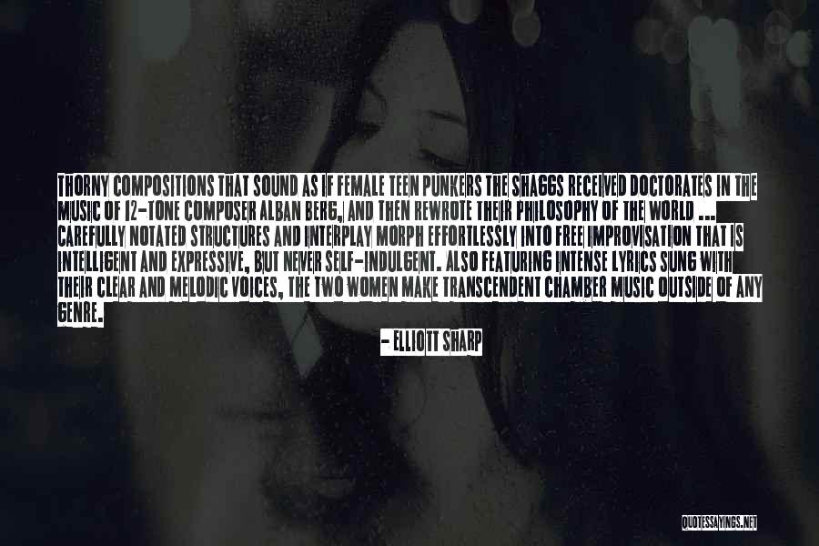 Women Are More Expressive Quotes By Elliott Sharp Women Are More Expressive Quotes By Elliott Sharp