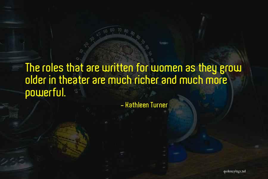 Women Are Powerful Quotes By Kathleen Turner Women Are Powerful Quotes By Kathleen Turner