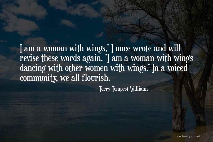 Women Best Inspirational Quotes By Terry Tempest Williams