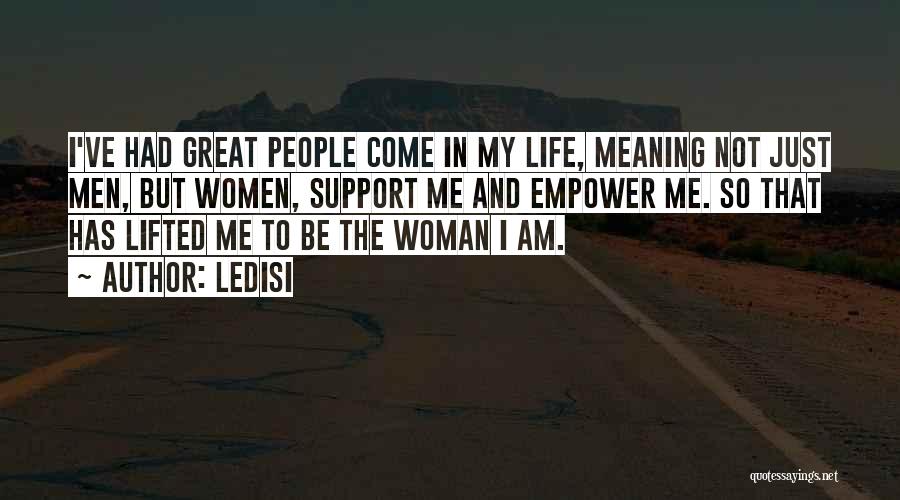 Women Empower Women Quotes By Ledisi