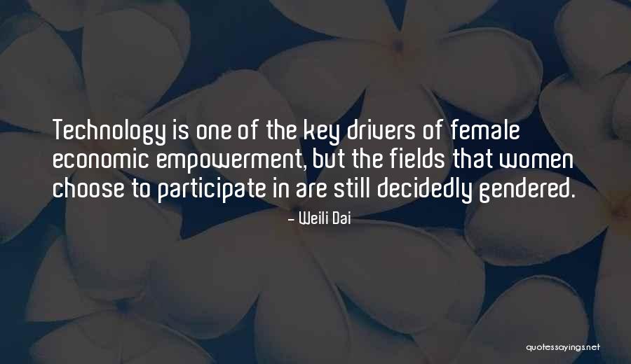Women Empowerment Quotes By Weili Dai Women Empowerment Quotes By Weili Dai