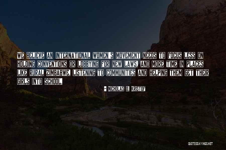 Women Helping Women Quotes By Nicholas D. Kristof Women Helping Women Quotes By Nicholas D. Kristof
