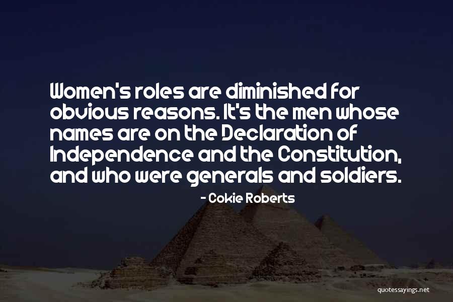 Women Independence Quotes By Cokie Roberts Women Independence Quotes By Cokie Roberts