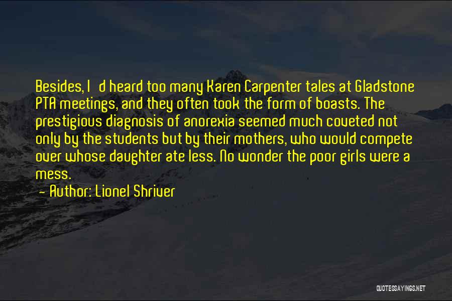 Women Mystery Writers Quotes By Lionel Shriver