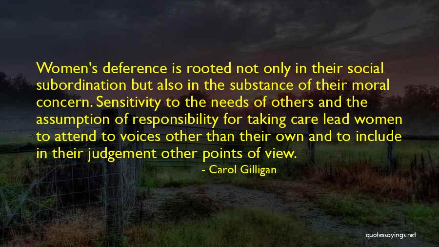 Women Of Substance Quotes By Carol Gilligan Women Of Substance Quotes By Carol Gilligan
