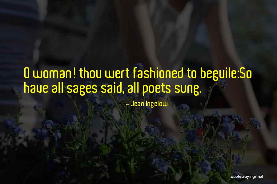 Women Poet Quotes By Jean Ingelow Women Poet Quotes By Jean Ingelow