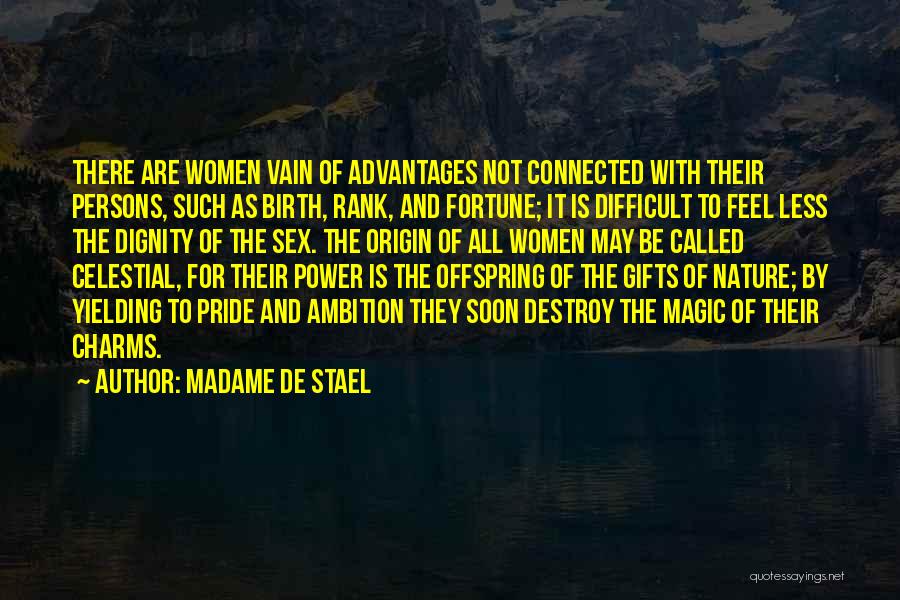 Women Power Quotes By Madame De Stael