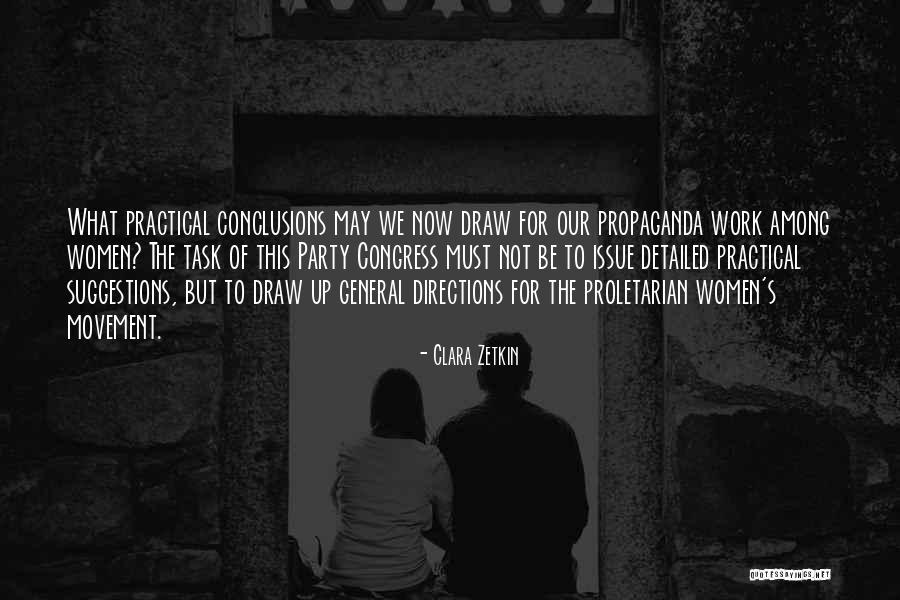 Women S Party Quotes By Clara Zetkin Women S Party Quotes By Clara Zetkin
