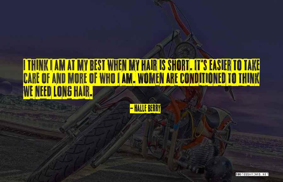 Women Short Hair Quotes By Halle Berry Women Short Hair Quotes By Halle Berry