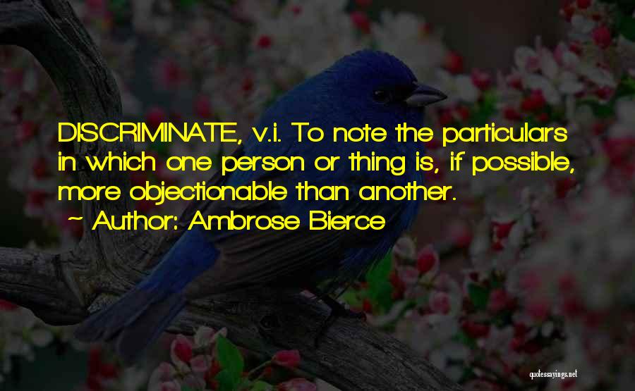 Women Solidarity Quotes By Ambrose Bierce