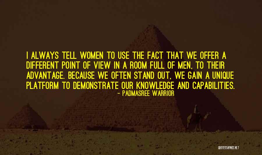 Women That Stand Out Quotes By Padmasree Warrior Women That Stand Out Quotes By Padmasree Warrior