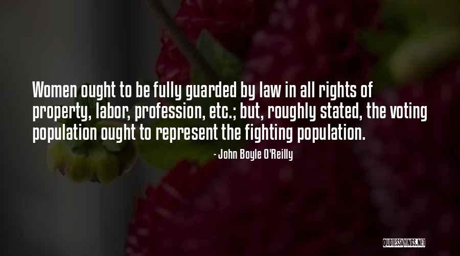 Women Voting Quotes By John Boyle O'Reilly Women Voting Quotes By John Boyle O'Reilly