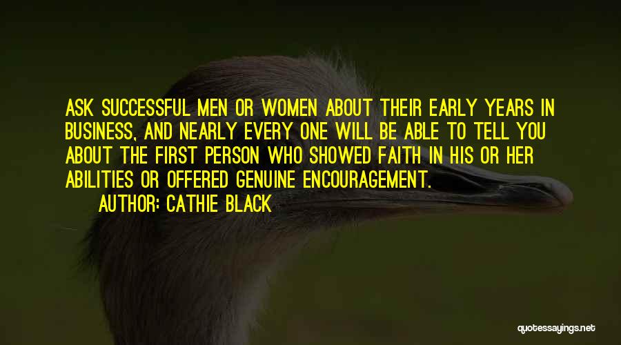 Women's Abilities Quotes By Cathie Black