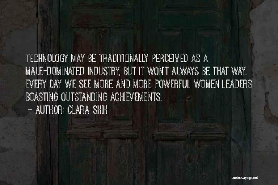 Women's Achievements Quotes By Clara Shih