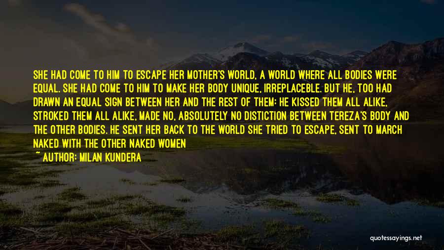 Women's Bodies Quotes By Milan Kundera