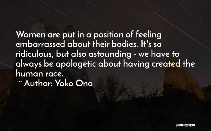 Women's Bodies Quotes By Yoko Ono