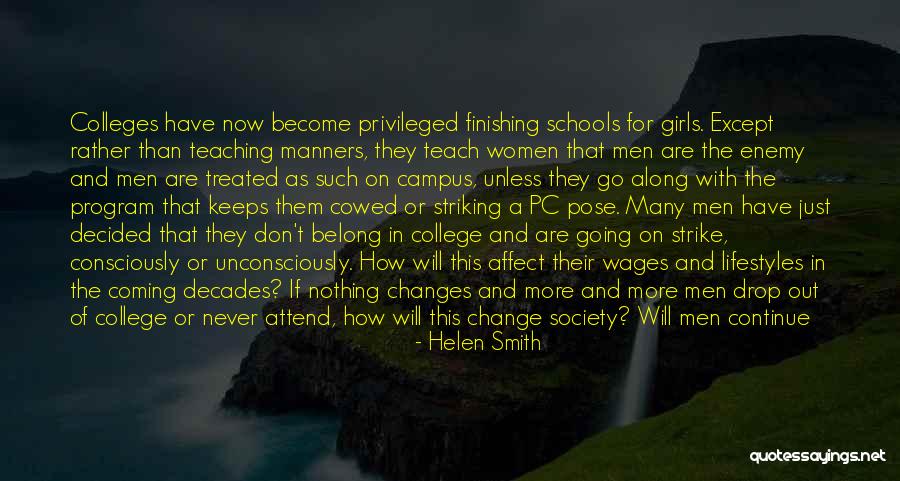 Women's Colleges Quotes By Helen Smith Women's Colleges Quotes By Helen Smith
