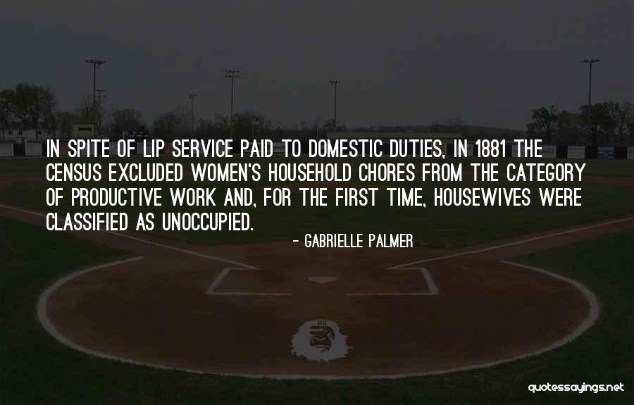 Women's Duties Quotes By Gabrielle Palmer Women's Duties Quotes By Gabrielle Palmer