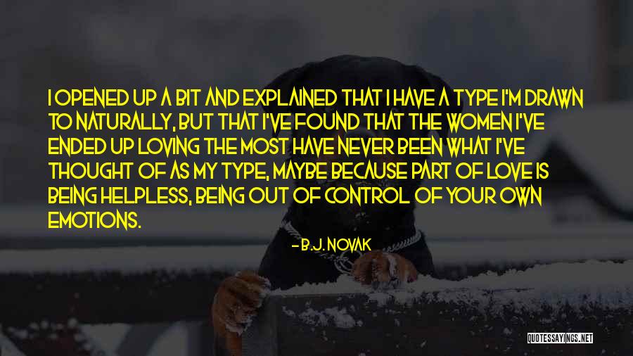 Women's Emotions Quotes By B.J. Novak Women's Emotions Quotes By B.J. Novak