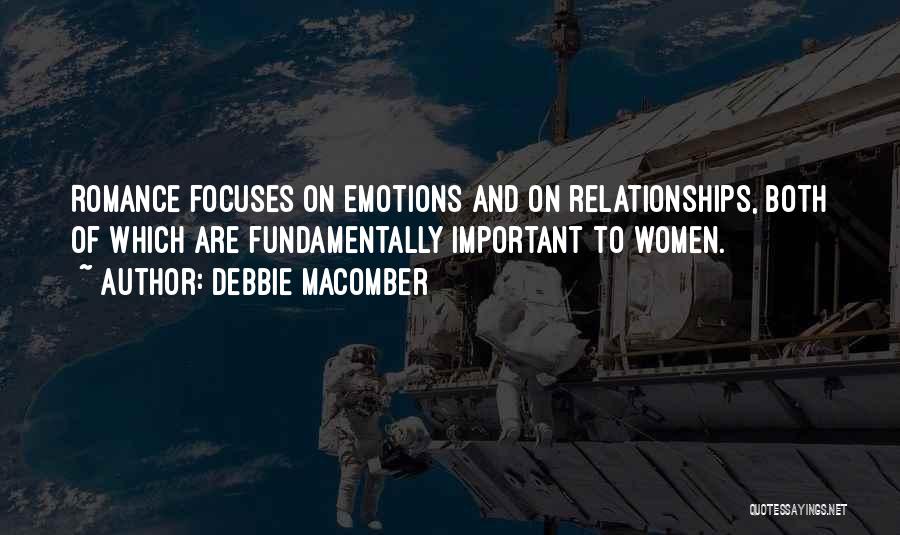 Women's Emotions Quotes By Debbie Macomber
