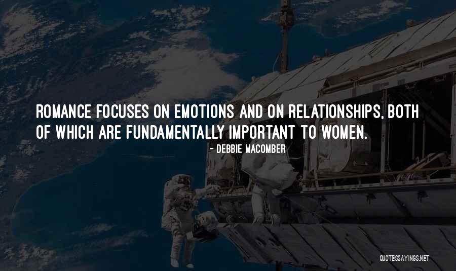 Women's Emotions Quotes By Debbie Macomber