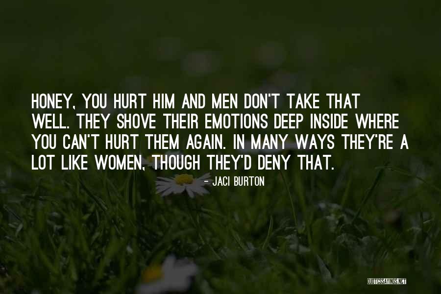 Women's Emotions Quotes By Jaci Burton Women's Emotions Quotes By Jaci Burton