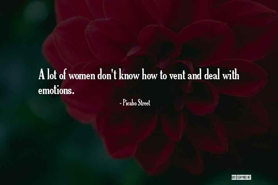 Women's Emotions Quotes By Picabo Street Women's Emotions Quotes By Picabo Street