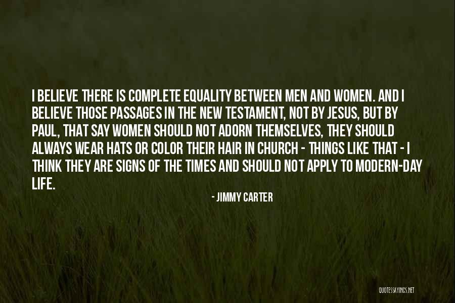 Women's Equality Day Quotes By Jimmy Carter