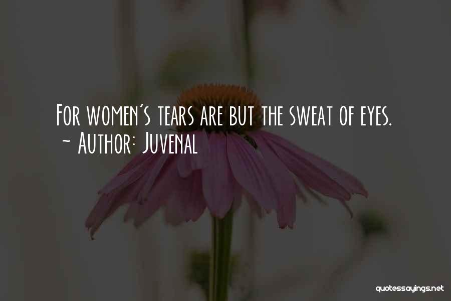 Women's Eyes Quotes By Juvenal