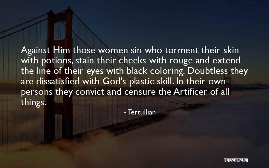 Women's Eyes Quotes By Tertullian