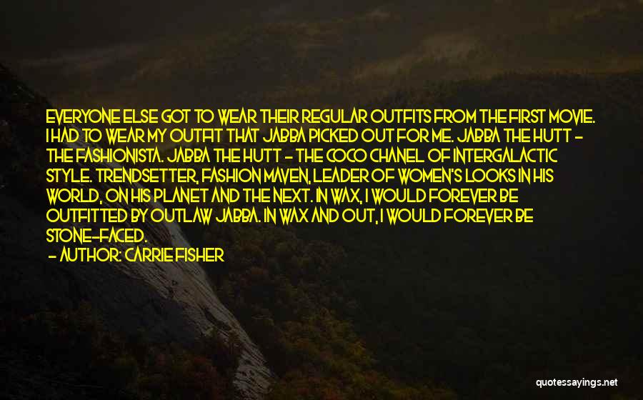 Women's Fashion Quotes By Carrie Fisher