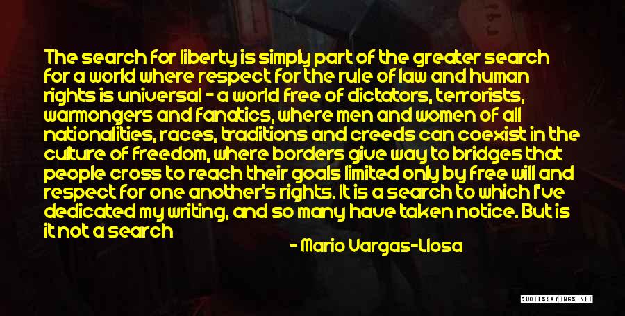 Women's Freedom Quotes By Mario Vargas-Llosa