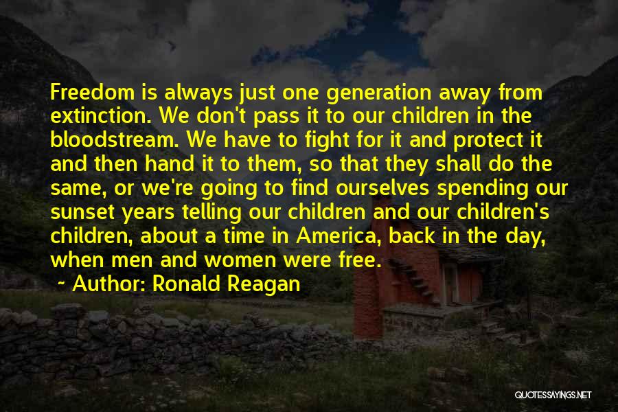 Women's Freedom Quotes By Ronald Reagan