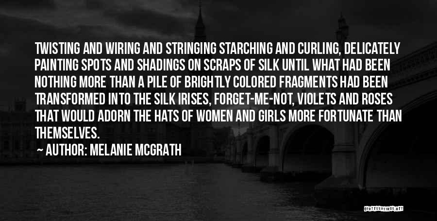 Women's Hats Quotes By Melanie McGrath