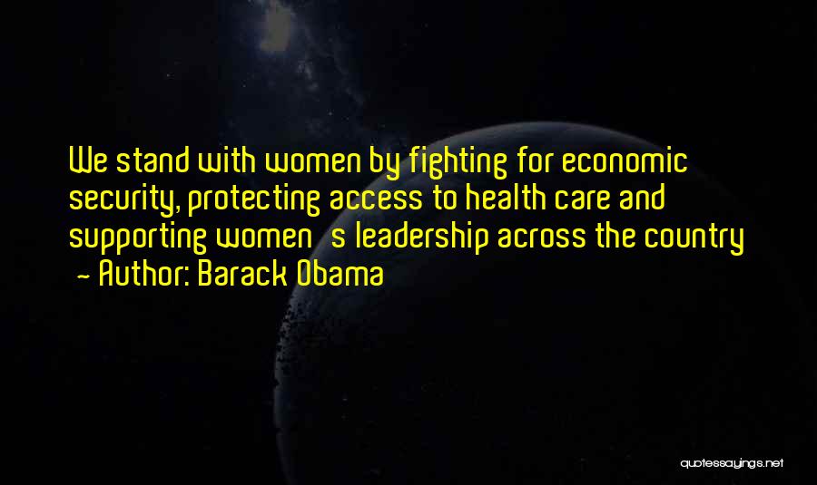 Women's Health Care Quotes By Barack Obama