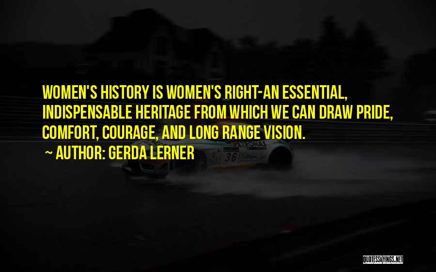 Women's History Quotes By Gerda Lerner